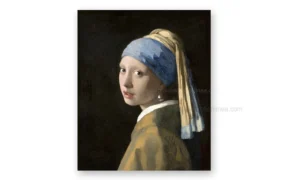 Cuadro La Joven de la Perla de Vermeer en lienzo decorativo
