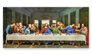 Cuadro La Última Cena de Leonardo da Vinci en lienzo decorativo